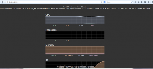 Watch Live System Statistics