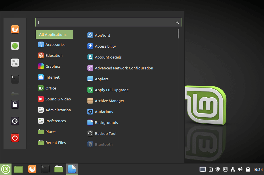 Linux Mint Desktop