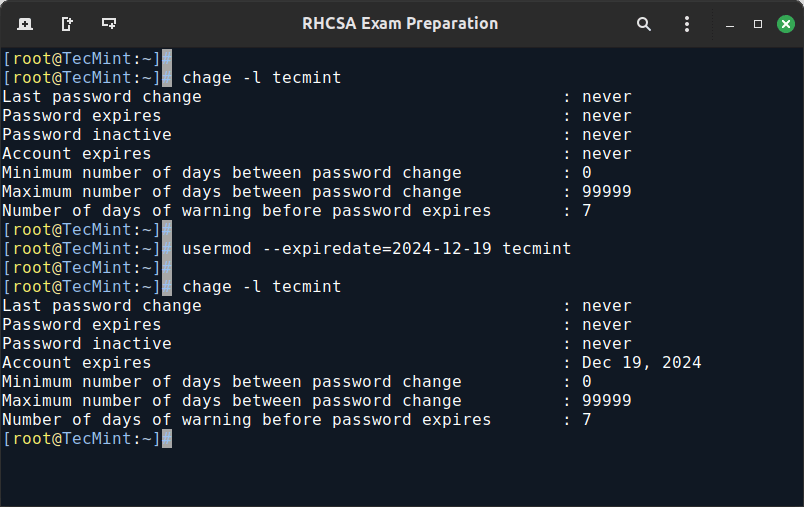 Set Expiry Dates for User Accounts