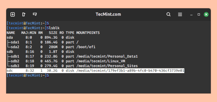 Unmount USB Drive in Linux