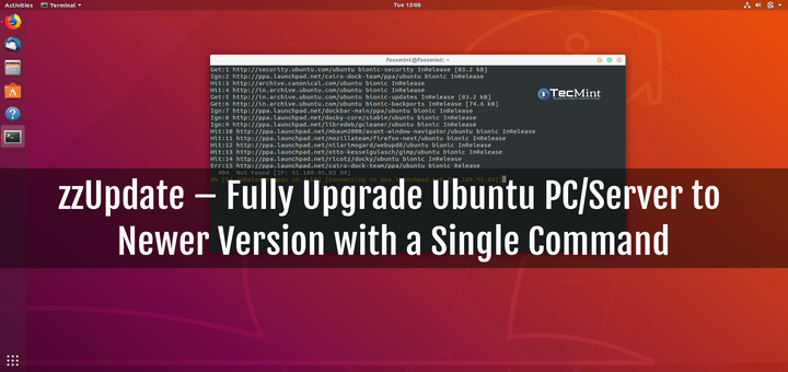 zzUpate Upgrade Ubuntu System With Single Command